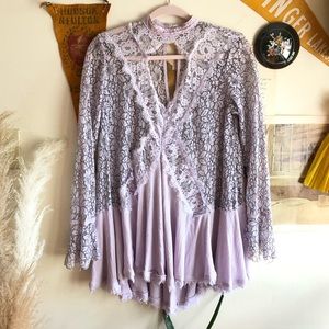 Free People Lace Tunic